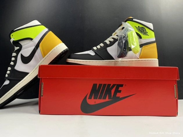Kicked Out Shoe Store JORDAN 1 555088-118 GOLD' OG AIR HIGH 'VOLT RETRO 0818